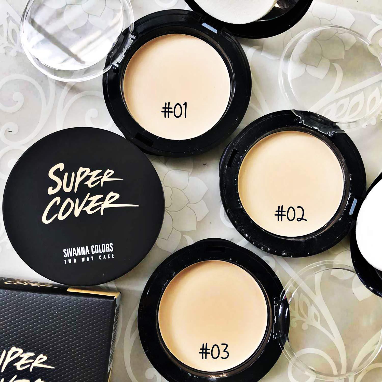 Super Cover Sivanna Colors Oil Control Powder