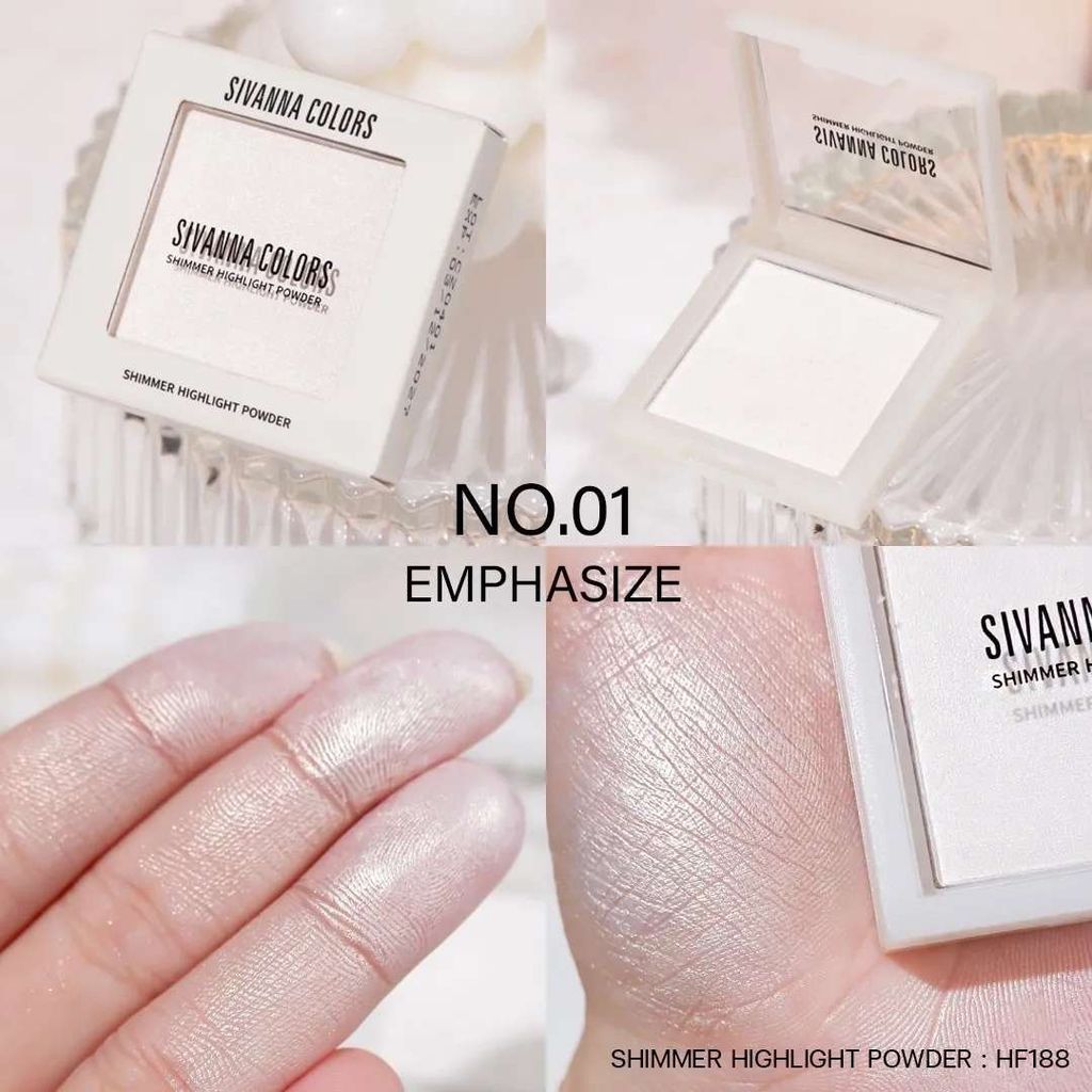 Sivanna Colors Shimmer Highlight Powder – Highlighter 4g