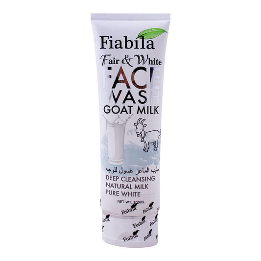 Fiabila Fair White Goat Milk Face Wash – 100ml