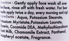 Fiabila Fair White Goat Milk Face Wash – 100ml
