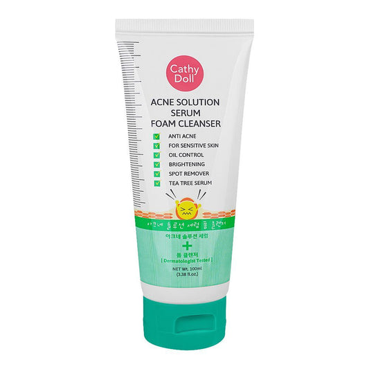 Cathy Doll Acne Solution Serum Foam Cleanser – 100ml