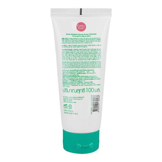 Cathy Doll Acne Solution Serum Foam Cleanser – 100ml