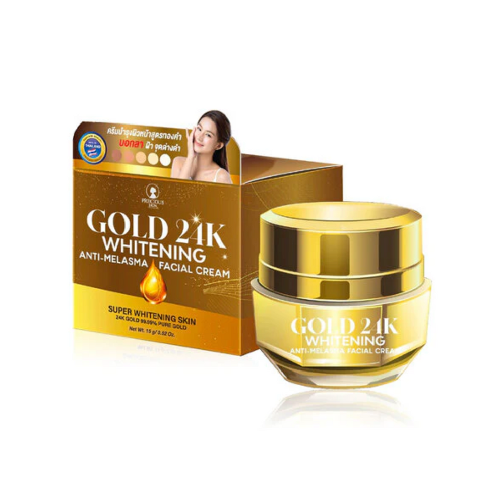 Precious Skin Gold 24K Whitening Anti-Melasma Facial Cream