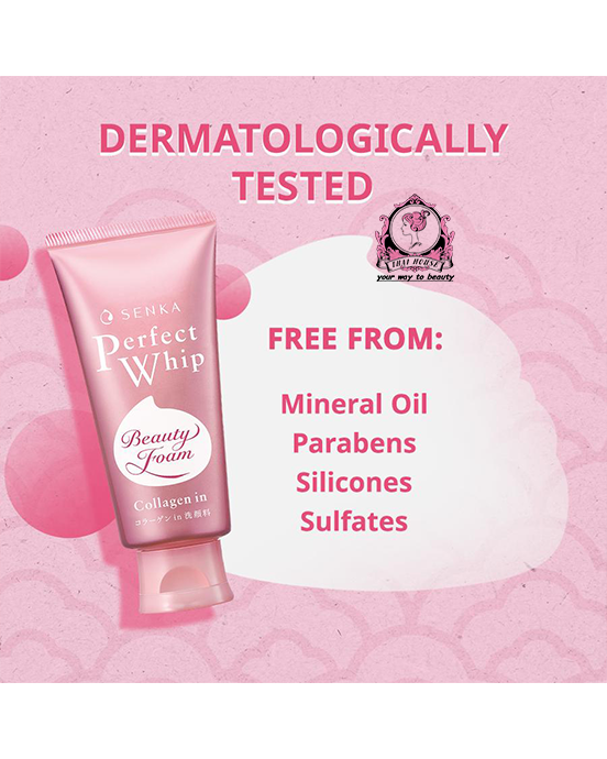 Shiseido Senka Perfect Whip Collagen Face Wash