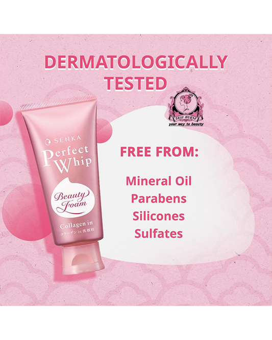 Shiseido Senka Perfect Whip Collagen Face Wash