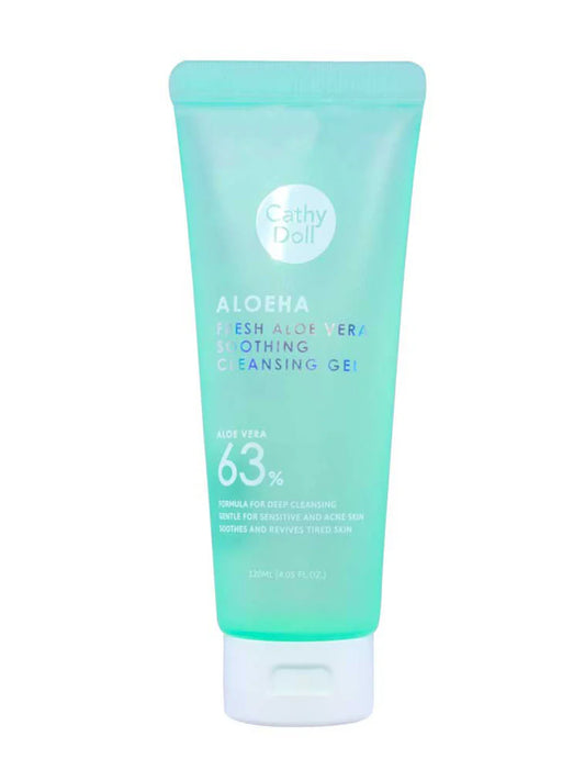 Cathy Doll Fresh Aloe Vera Soothing Cleansing Gel – 120ml (63% Aloe Vera)