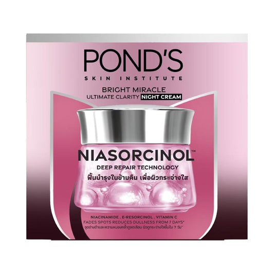 Pond’s Bright Miracle Ultimate Clarity Night Cream – Niasorcinol™