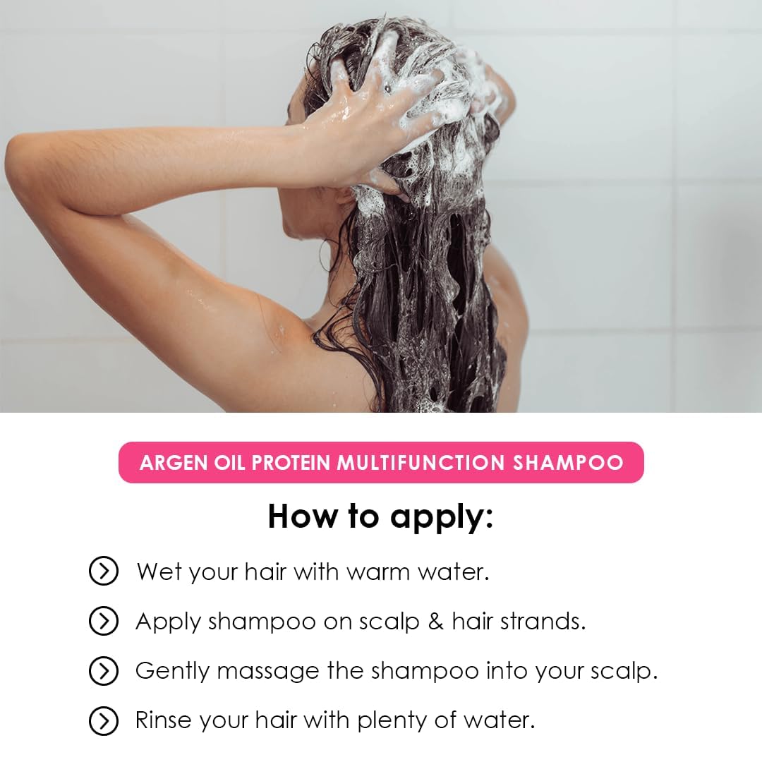 DELOFIL Professional Argan Oil Multi-Protection Shampoo – 500ml