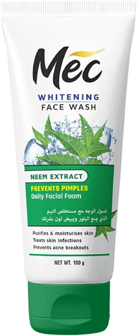 Mec Whitening Neem Extract Face Wash –