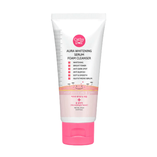 Cathy Doll Aura Whitening Serum Foam Cleanser –