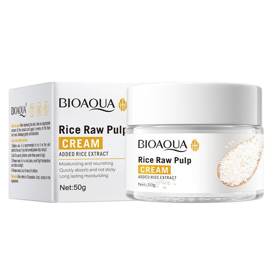 BIOAQUA Rice Raw Pulp Facial Cream –