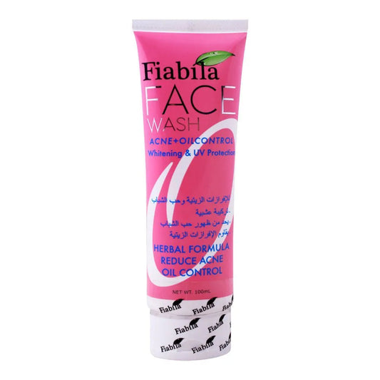 Fiabila Acne + Oil Control Face Wash: Whitening &amp; UV Protection