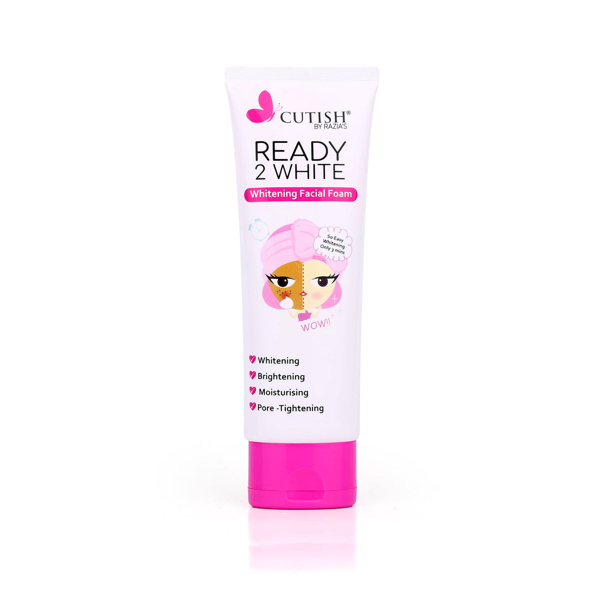 Cutish Ready 2 White Face Wash