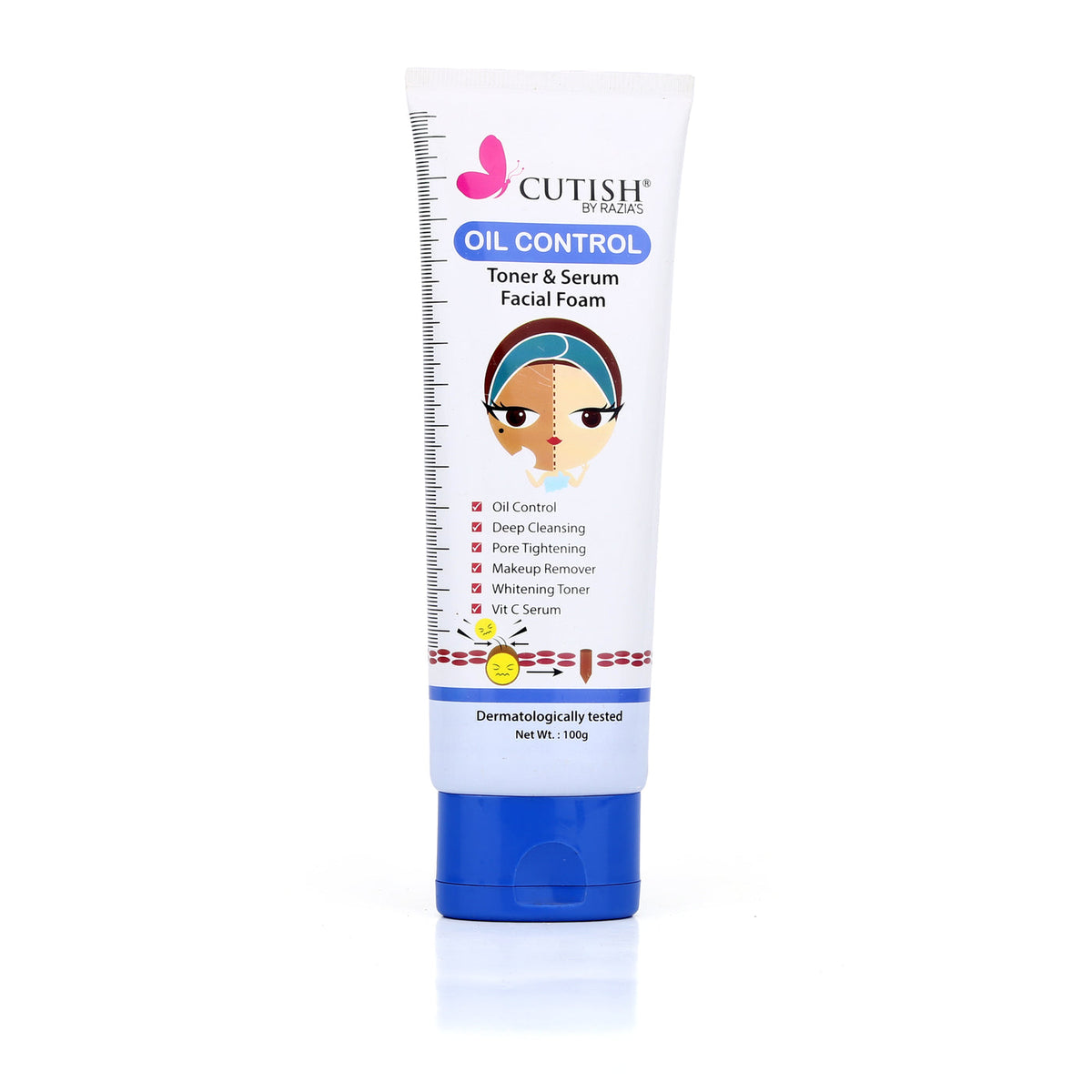 CUTISH Oil Control Face Wash