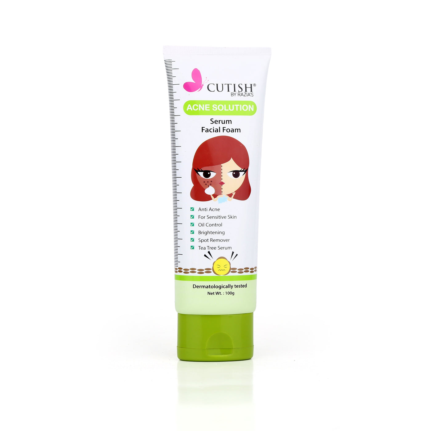 Cutish Acne Solution Facial Foam