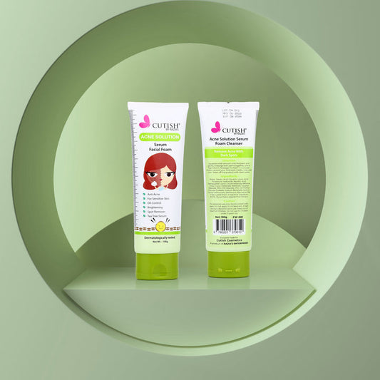 Cutish Acne Solution Facial Foam