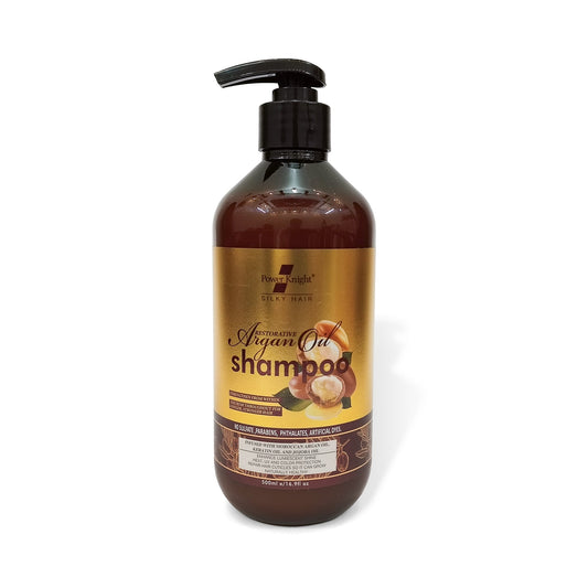 Power Knight Restorative Argan Oil Hair Shampoo –