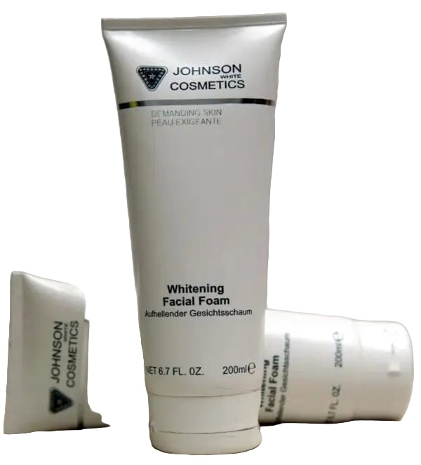 Johnson White Cosmetics Whitening Facial Foam – Brightening Cleanser