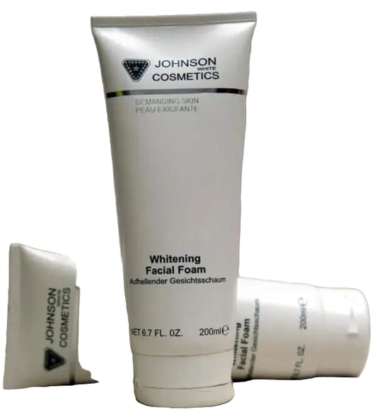 Johnson White Cosmetics Whitening Facial Foam – Brightening Cleanser