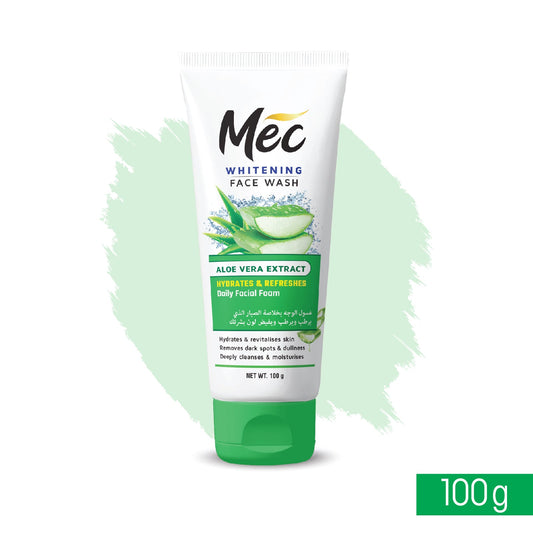Mec Whitening Aloe Vera Extract Face Wash –