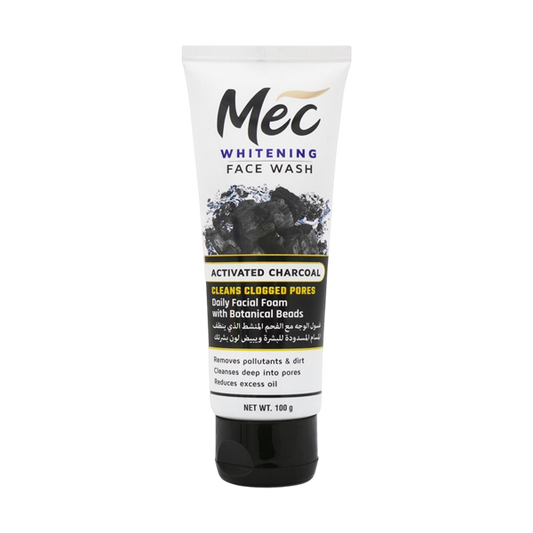 Mec Whitening Face Wash Activated Charcoal –