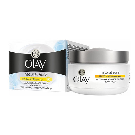 Olay Natural Aura Day Cream with Mulberry Extract SPF15 –