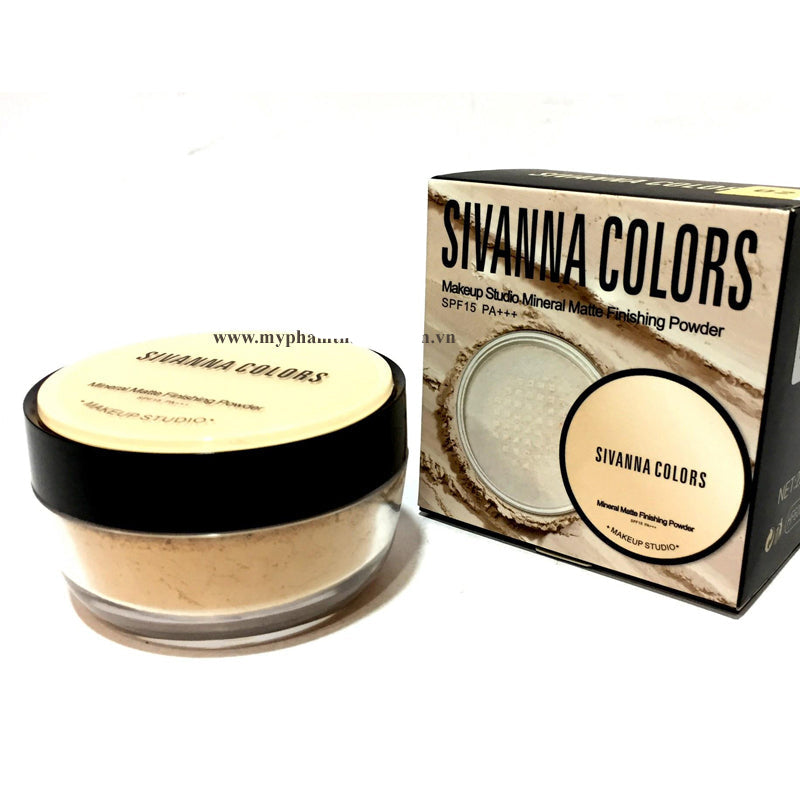 Sivanna Colors Makeup Studio Mineral Matte Finishing Powder – 22g