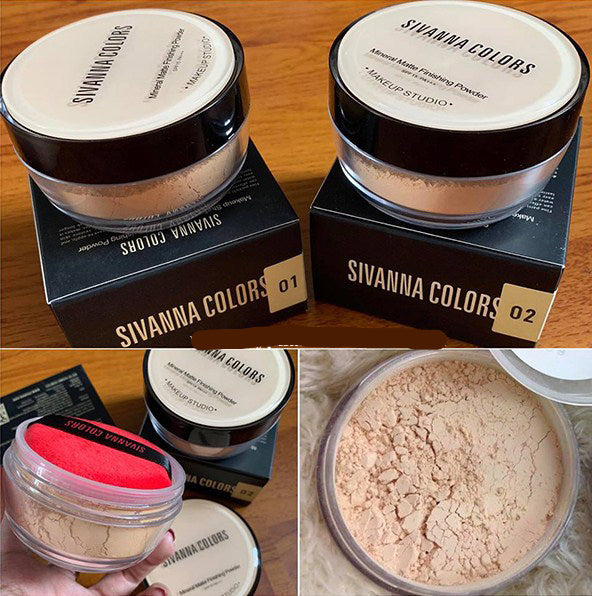 Sivanna Colors Makeup Studio Mineral Matte Finishing Powder – 22g