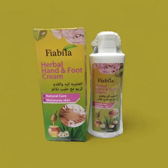 Fiabila Herbal Hand & Foot Cream 200ml - Deep Moisturizing Care