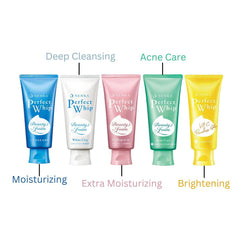 Shiseido Senka Perfect Whip Vitamin C Poreless Glow Facial Cleanser