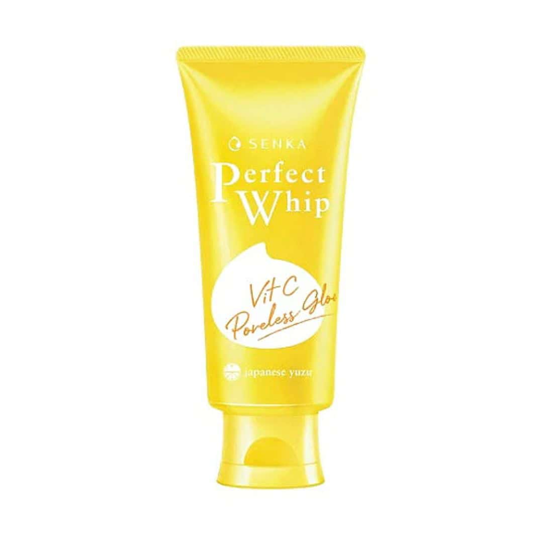 Shiseido Senka Perfect Whip Vitamin C Poreless Glow Facial Cleanser