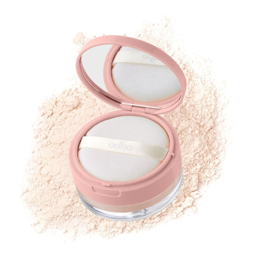 ODBO Soft Glow Oil Control Loose Powder – 03 Blurring Wink
