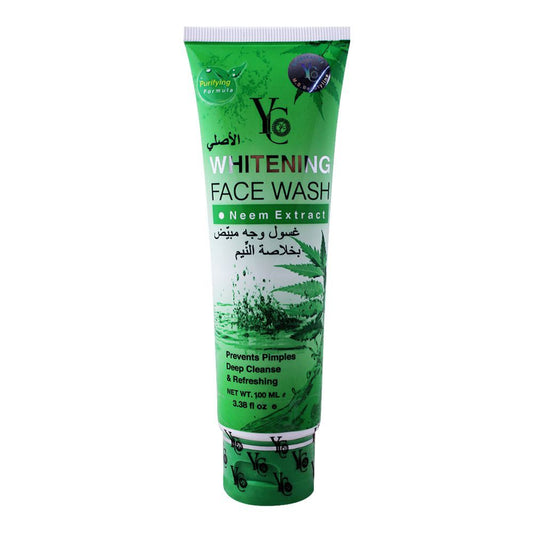 YC Whitening Face Wash with Neem Extract: Deep Cleansing &amp; Brightening