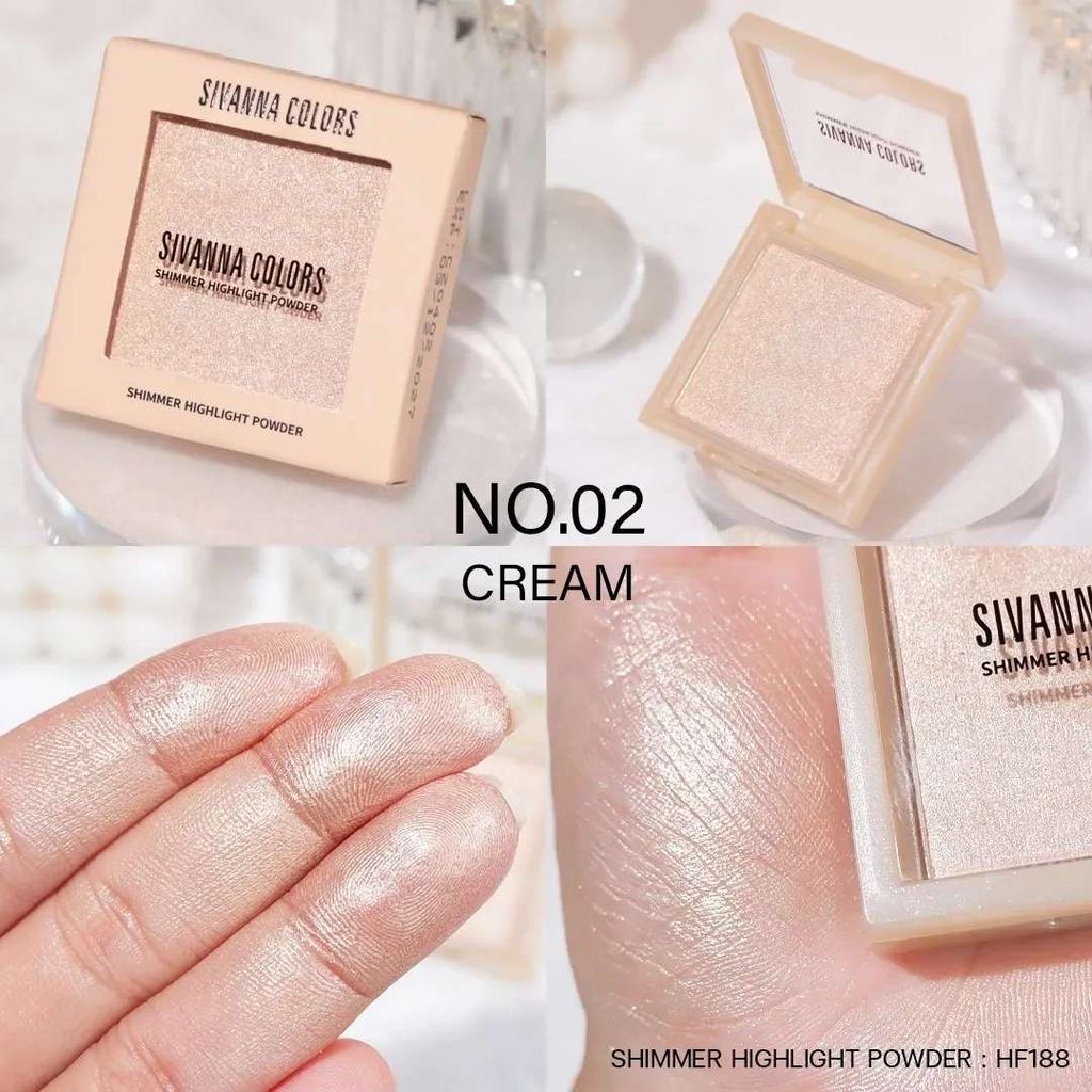 Sivanna Colors Shimmer Highlight Powder – Highlighter 4g