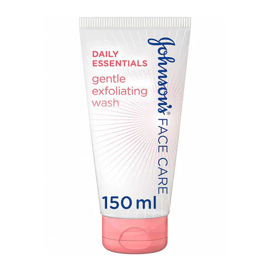 Johnson's Daily Essentials Gentle Exfoliating Face Wash 150ml - Daily Scrub