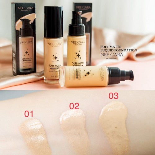 NEE CARA Soft Matte Concealer – (Made in Thailand)