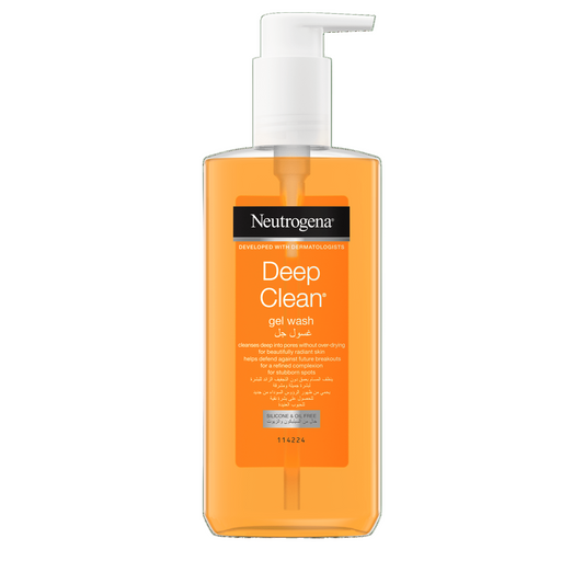 Neutrogena Deep Clean Facial Cleanser – Oil-Free