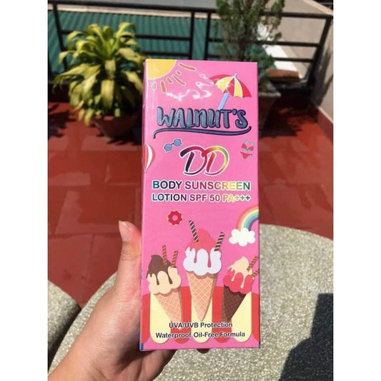 DD Walnuts DD Body Sunscreen Lotion SPF 50 PA+++ 6 in 1