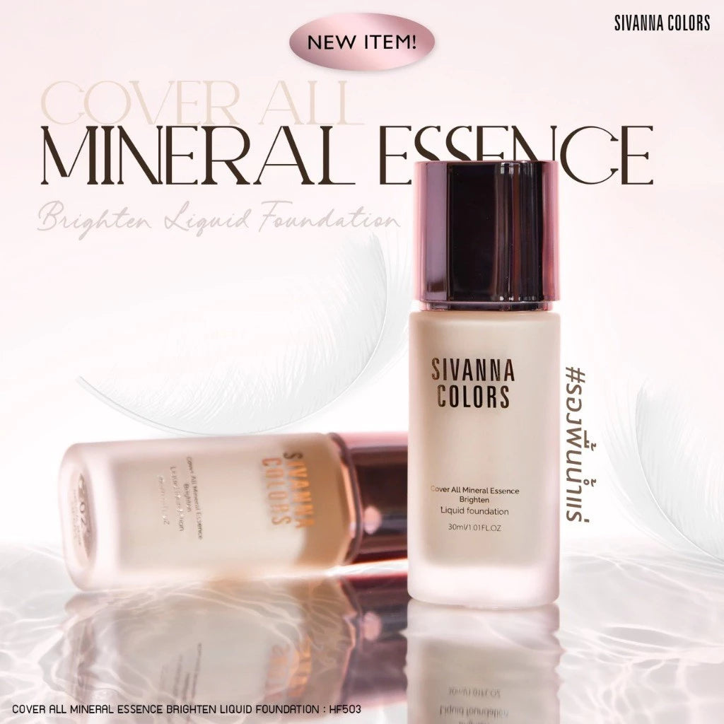 Sivanna Colors Cover All Mineral Essence Foundation HF503